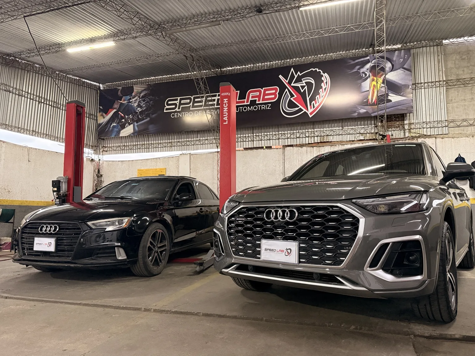 Vehículos Audi atendidos en Speed Lab